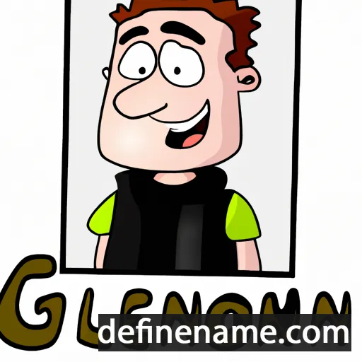 cartoon of the name Glennon