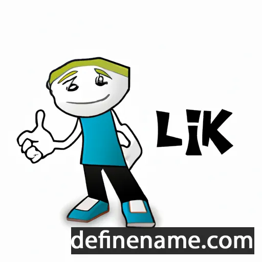 cartoon of the name Glike