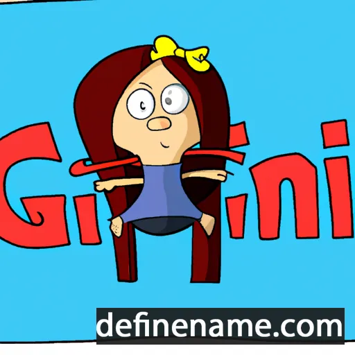 Glini cartoon