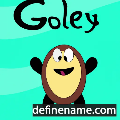 cartoon of the name Glóey