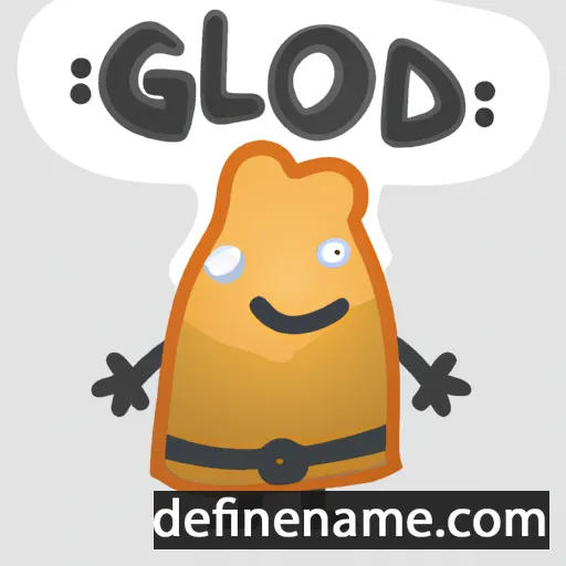 cartoon of the name Glóð