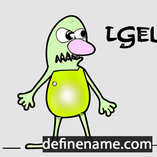 cartoon of the name Glǫggr