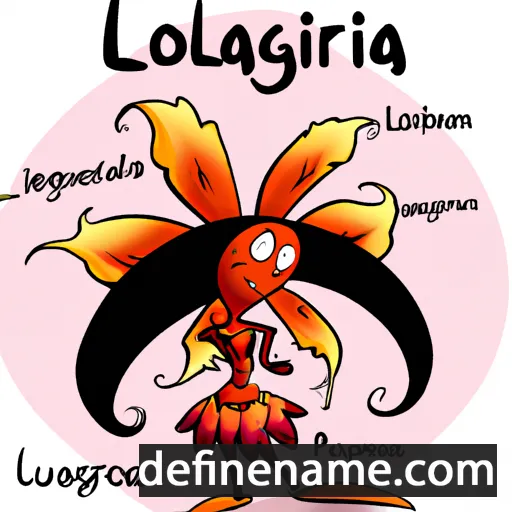 cartoon of the name Gloriosa