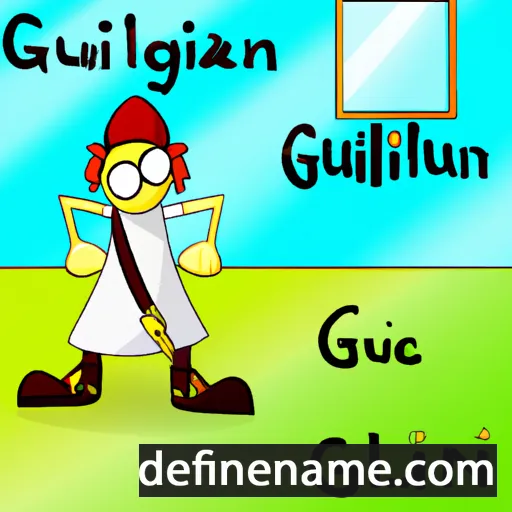 Glúniairn cartoon