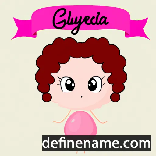 Glycéria cartoon