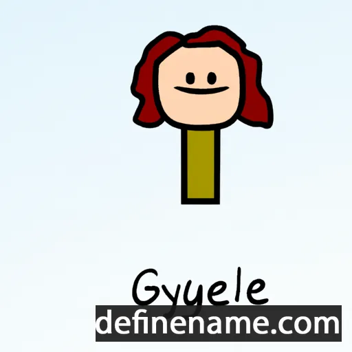 cartoon of the name Glycérie