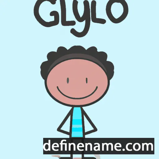 cartoon of the name Glycério