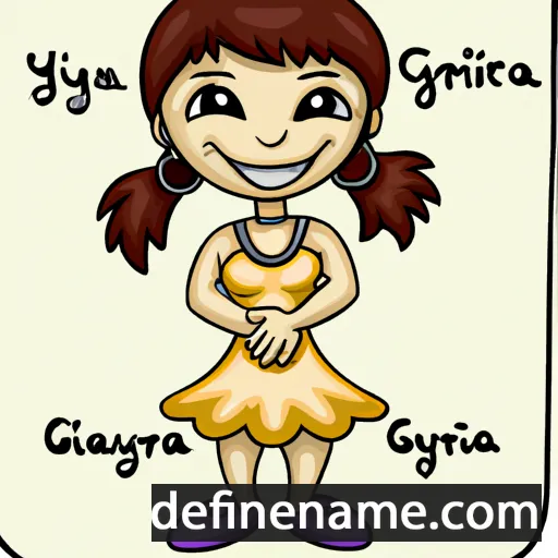 Glycera cartoon