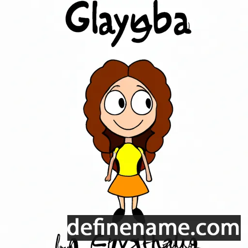 cartoon of the name Glyceria