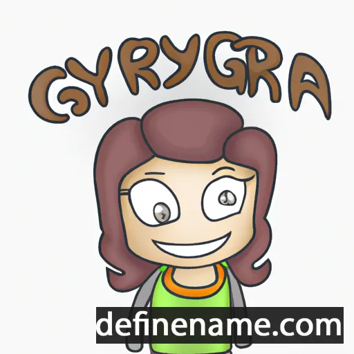 Glyrna cartoon