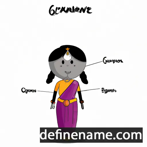 Gnaneswari cartoon