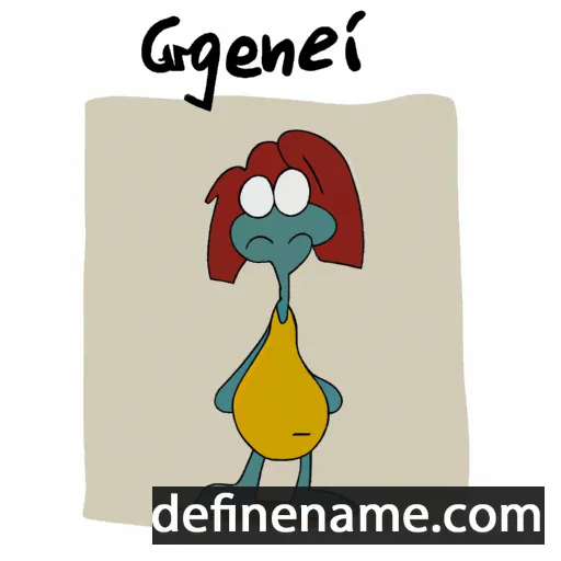 cartoon of the name Gnégnéri