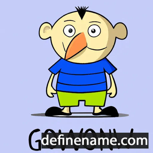 cartoon of the name Gniewomir