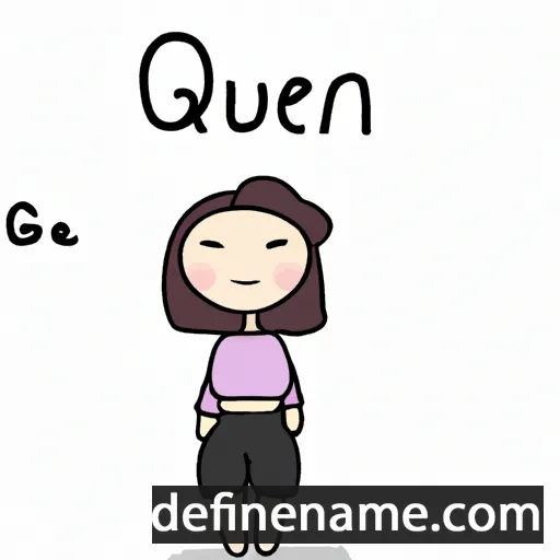 cartoon of the name Go-eun