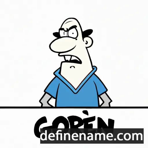 Görgen cartoon