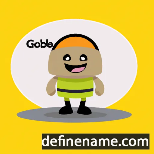 cartoon of the name Gobelo