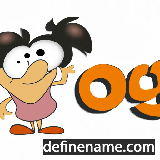 cartoon of the name Goca