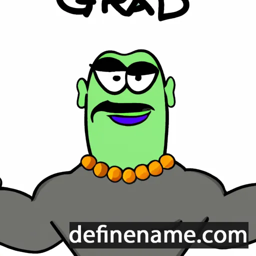 cartoon of the name Godahard