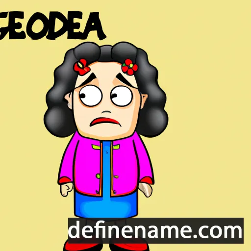 Godefrida cartoon