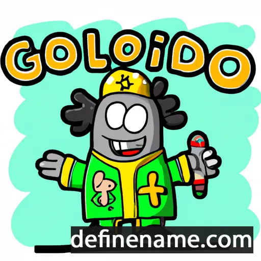 cartoon of the name Godegisilio