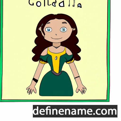 cartoon of the name Godelena