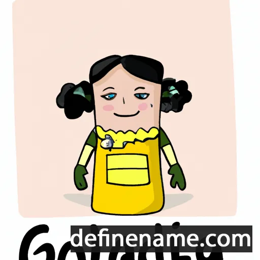 cartoon of the name Godelina