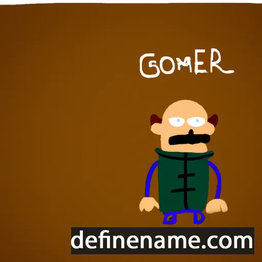 cartoon of the name Godemar