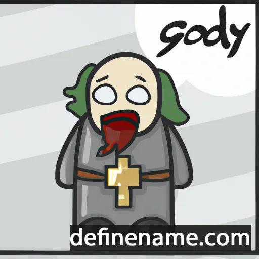 Godgyð cartoon