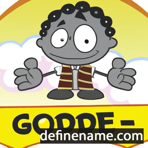 cartoon of the name Godlye