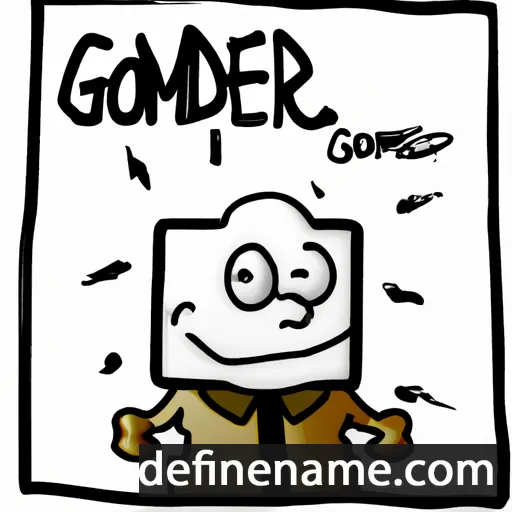 cartoon of the name Godmer