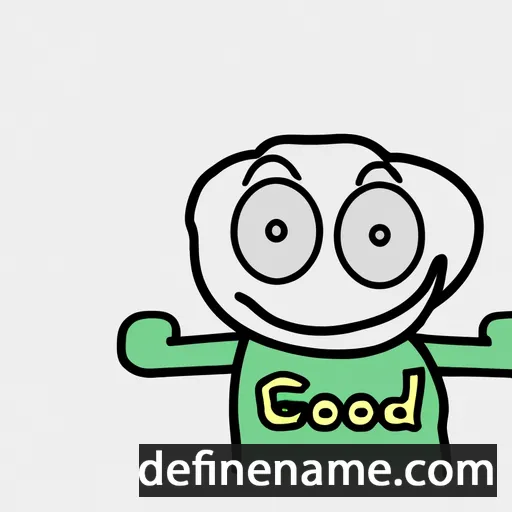 cartoon of the name Godo