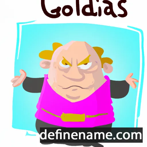 cartoon of the name Godolias