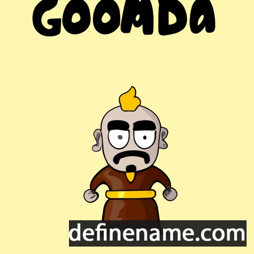 cartoon of the name Godomar