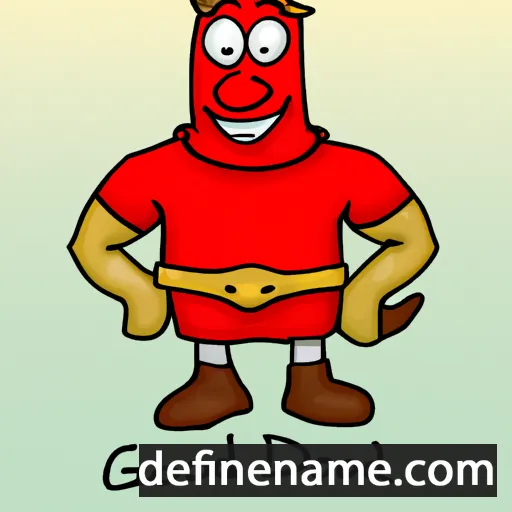 cartoon of the name Godred