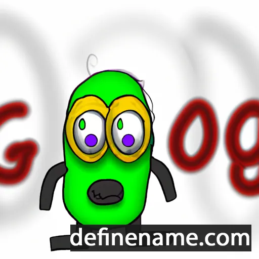 cartoon of the name Gog