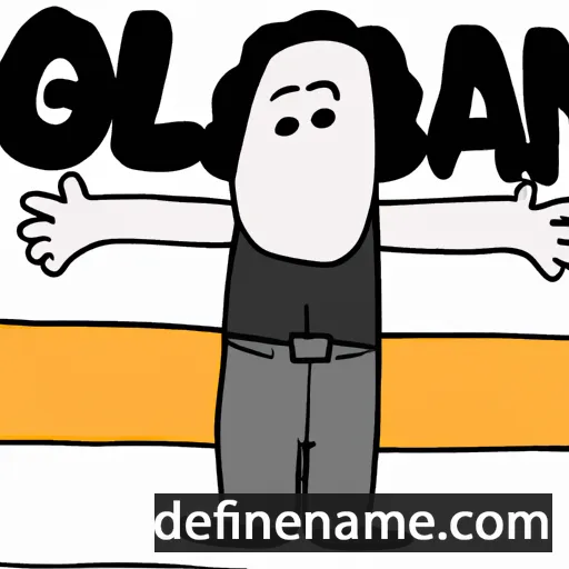 cartoon of the name Golan