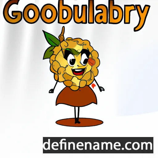 cartoon of the name Goldberry