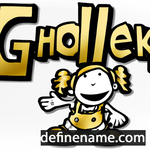 cartoon of the name Goldchen