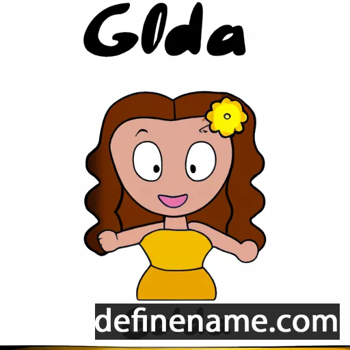 Goldia cartoon