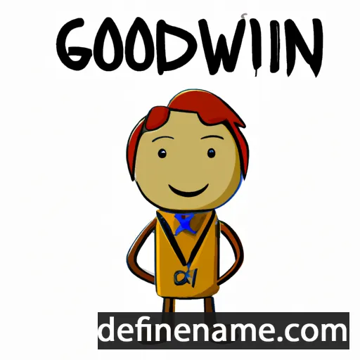 cartoon of the name Goldwin