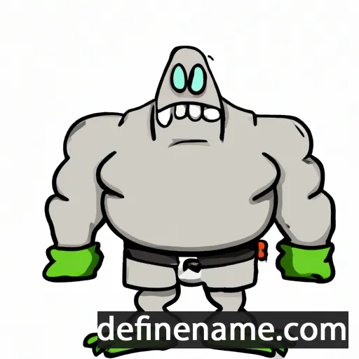 Golem cartoon