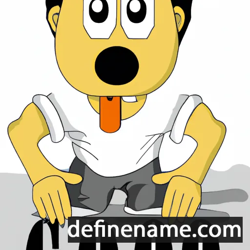 cartoon of the name Golfo