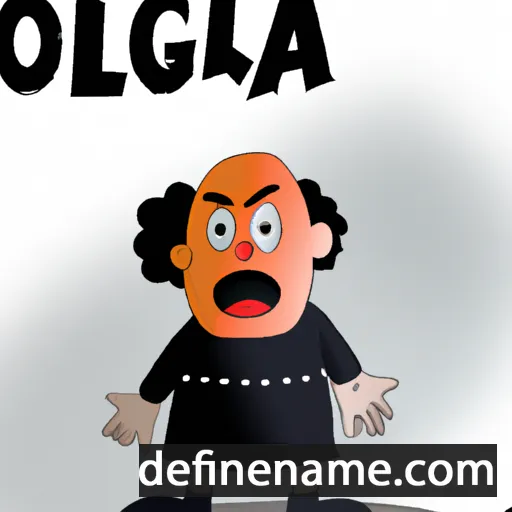 Golla cartoon