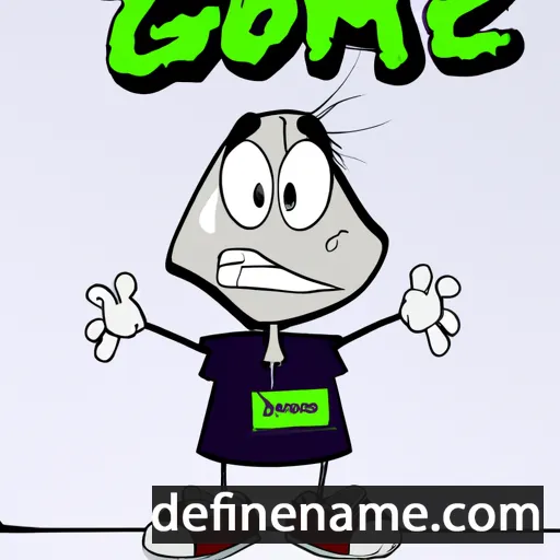 cartoon of the name Gome