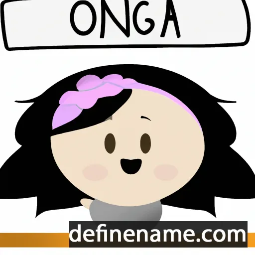 cartoon of the name Gonça