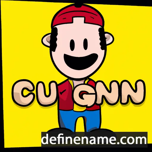 cartoon of the name Gonçau