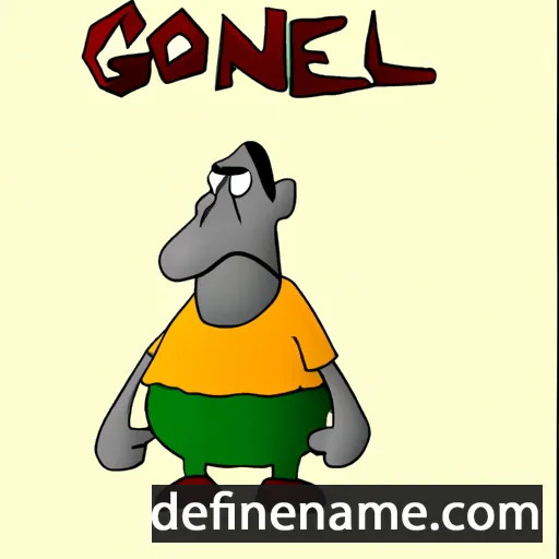 cartoon of the name Gonerill