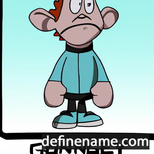 cartoon of the name Gonnery