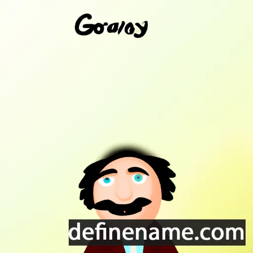 cartoon of the name Gonsalwy