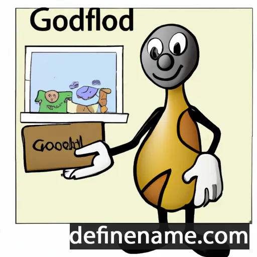 cartoon of the name Goodwill